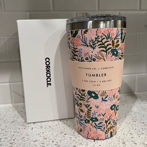 NWT Corkcicle Rifle Paper Co. Tumbler